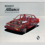 brochure renault alliance