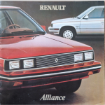 brochure renault alliance canada