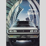 brochure renault alliance