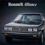 brochure renault alliance