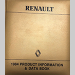 1984 Product Information and data book
